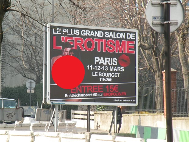  affiche Salon de l'érotisme